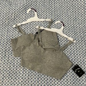 Girls XL bra grey brand new with tags